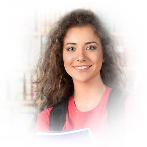 Female college student