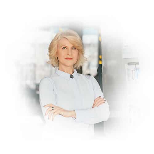 Professional woman with arms crossed